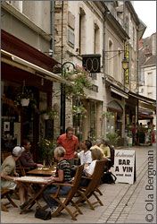Rue Monge in Beaune.