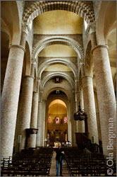 Saint Philibert church in Tournus, Burgundy.