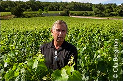 Patrice Rion at Domaine Michèle & Patrice Rion in Prémeaux-Prissey.