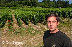 Thomas Bouley at Domaine Jean-Marc Bouley in Volnay.