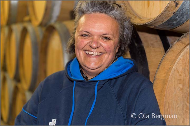 Sophie Cinier at Domaine Sophie Cinier in Fuissé.