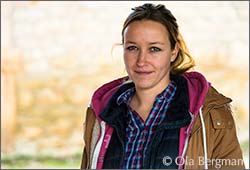 Amélie Berthaut at Domaine Berthaut-Gerbet in Fixin, Burgundy.