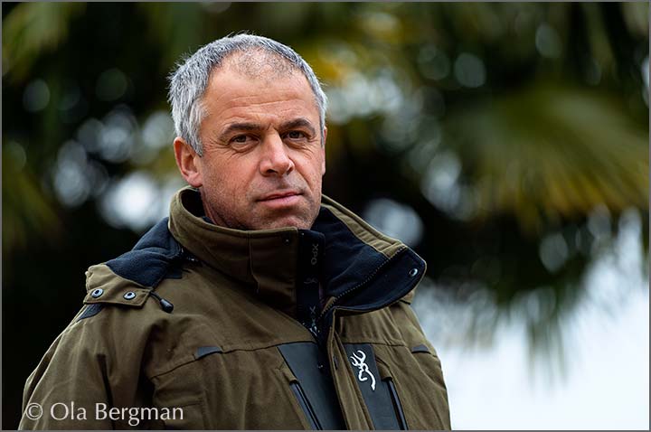 Bertrand Chevillon at Domaine Robert Chevillon in Nuits-Saint-Georges, Burgundy.