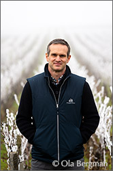 Sylvain Pabion at Château de Marsannay, Burgundy.