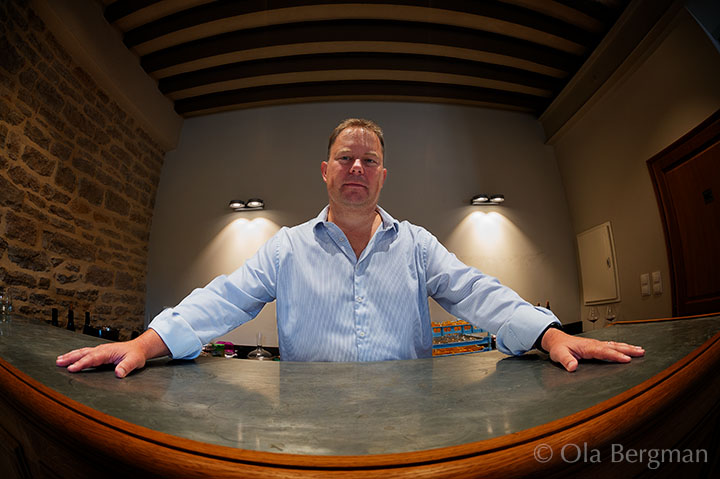 Carel Voorhuis at Maison Camille Giroud, Beaune, Burgundy.