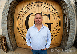 Carel Voorhuis at Maison Camille Giroud, Beaune, Burgundy.